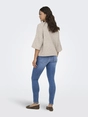 Only - Trui met ronde hals - Beige - Onlsimoni 3/4 Pullover - 15333199