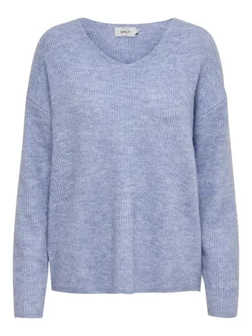Only - Trui V-hals - Lila - Onlcamilla V-Neck L/S Pull - 15204588