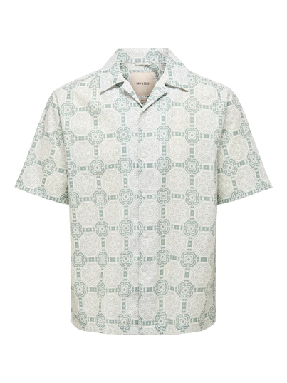 Onscaiden reg fit aop shirt