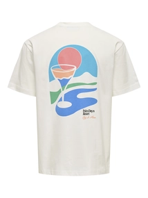 Onspalm days print rlx tee