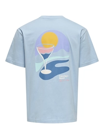 Onspalm days print rlx tee