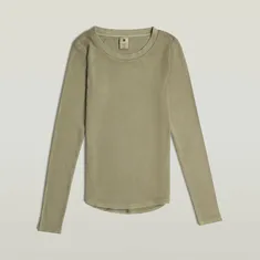 Overdyed slim l\s r t wmn