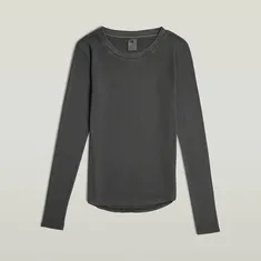 Overdyed slim l\s r t wmn