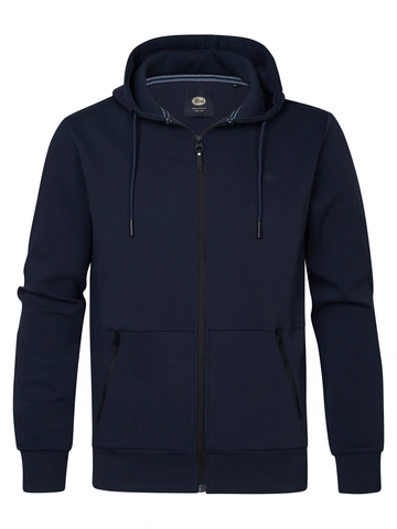 Petrol Industries - Hoodie vest - Donkerblauw - Men Sweater Hooded Zip - M-1050-Swh305