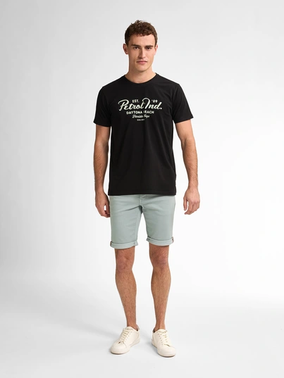 Petrol industries - Korte broek denim - Aqua - Men Shorts Denim - M-Ros-Sho005