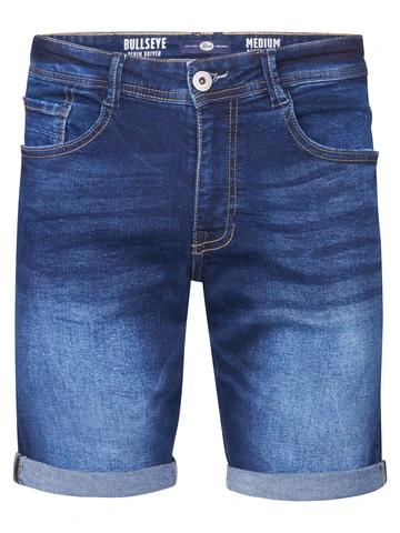 Petrol industries - Korte broek denim - Donkere denim - M-1050-Sho002