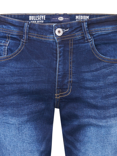 Petrol industries - Korte broek denim - Donkere denim - M-1050-Sho002