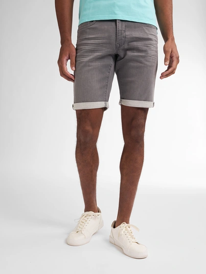 Petrol industries - Korte broek denim - Lichtgrijs - Men Shorts Denim - M-Ros-Sho001