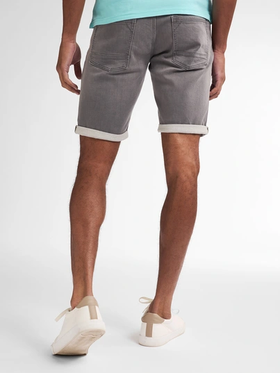 Petrol industries - Korte broek denim - Lichtgrijs - Men Shorts Denim - M-Ros-Sho001