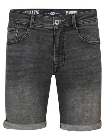 Petrol industries - Korte broek denim - Zwarte denim - M-1050-Sho002