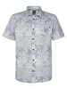 Petrol industries - Overhemd korte mouw - Donkerblauw - M-1050-Sis435 - Men Shirt Short Sleeve AOP