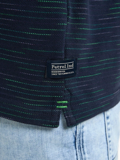 Petrol industries - Polo - Donkerblauw - M-1050-Pol914 - Men Polo Short Sleeve