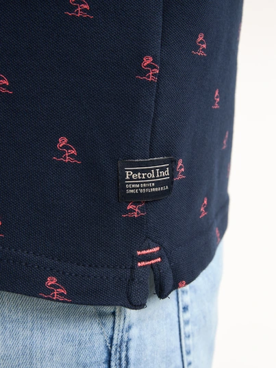 Petrol industries - Polo - Donkerblauw - M-1050-Pol921 - Men Polo Short Sleeve