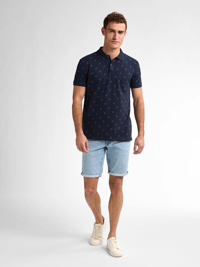 Petrol industries - Polo - Donkerblauw - M-1050-Pol921 - Men Polo Short Sleeve