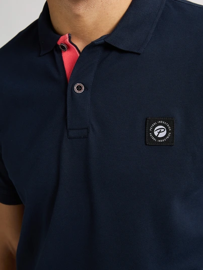 Petrol industries - Polo - Donkerblauw - M-1050-Pol945 - Men Polo Short Sleeve