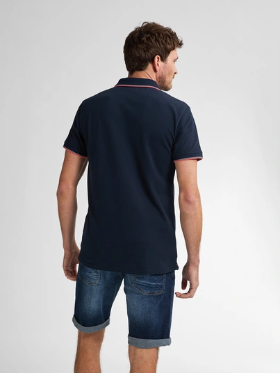 Petrol industries - Polo - Donkerblauw - M-Ros-Pol003 - Men Polo Short Sleeve