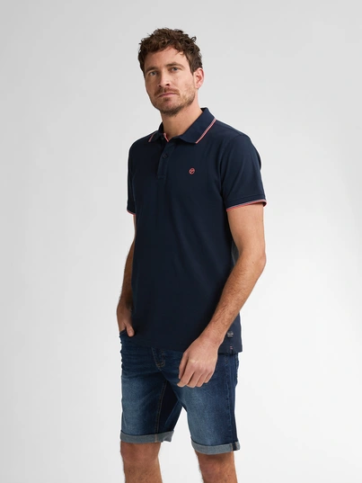 Petrol industries - Polo - Donkerblauw - M-Ros-Pol003 - Men Polo Short Sleeve