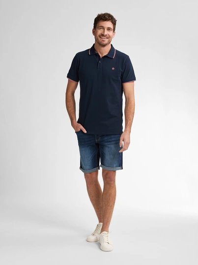 Petrol industries - Polo - Donkerblauw - M-Ros-Pol003 - Men Polo Short Sleeve