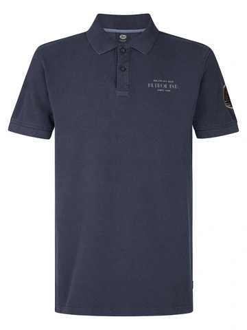 Petrol Industries - Polo - Donkerblauw - Men Polo Short Sleeve - M-1050-Pol912