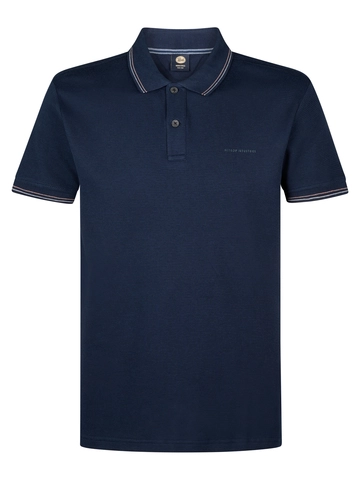 Petrol Industries - Polo - Donkerblauw - Men Polo Short Sleeve - M-1050-Pol919