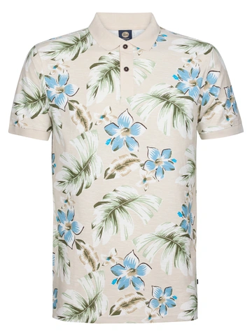Petrol Industries - Polo - Ecru - Men Polo Short Sleeve - M-1050-Pol908