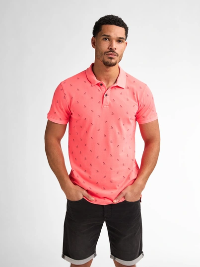 Petrol industries - Polo - Koraal - M-1050-Pol921 - Men Polo Short Sleeve