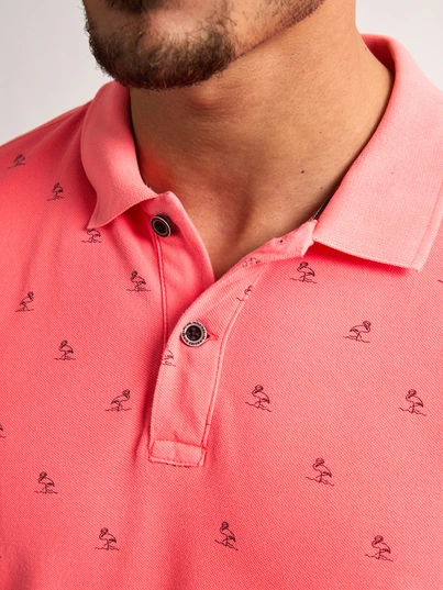 Petrol industries - Polo - Koraal - M-1050-Pol921 - Men Polo Short Sleeve
