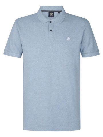 Petrol Industries - Polo - Lichtblauw - Men Polo Short Sleeve - M-1050-Pol913