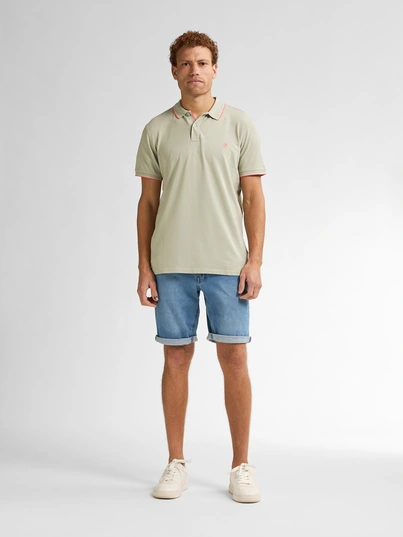 Petrol industries - Polo - Lichtgroen - M-Ros-Pol003 - Men Polo Short Sleeve