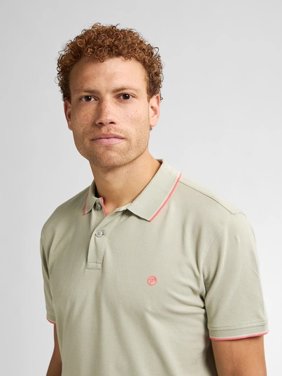 Petrol industries - Polo - Lichtgroen - M-Ros-Pol003 - Men Polo Short Sleeve