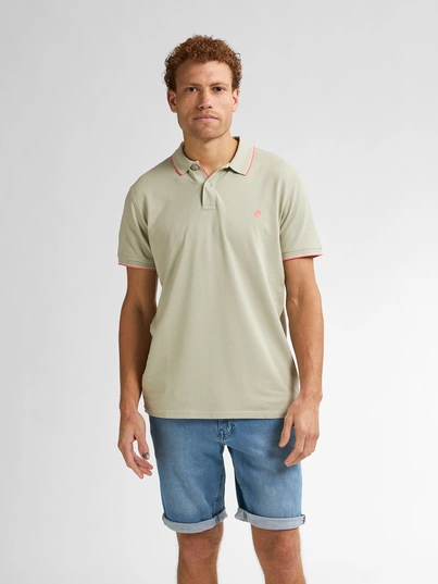 Petrol industries - Polo - Lichtgroen - M-Ros-Pol003 - Men Polo Short Sleeve