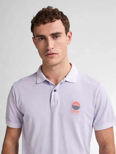 Petrol industries - Polo - Lila - M-1050-Pol922 - Men Polo Short Sleeve