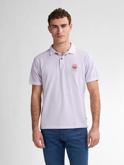 Petrol industries - Polo - Lila - M-1050-Pol922 - Men Polo Short Sleeve