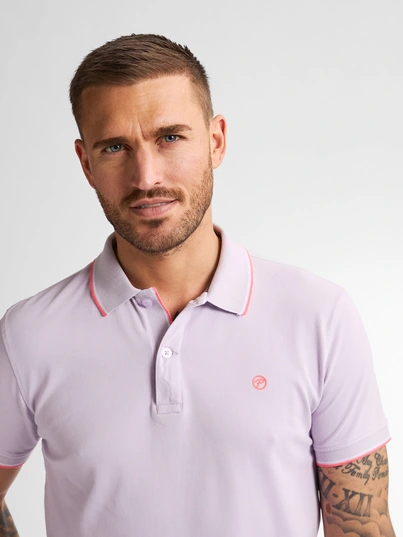 Petrol industries - Polo - Lila - M-Ros-Pol003 - Men Polo Short Sleeve