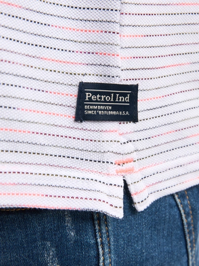 Petrol industries - Polo - Wit - M-1050-Pol914 - Men Polo Short Sleeve