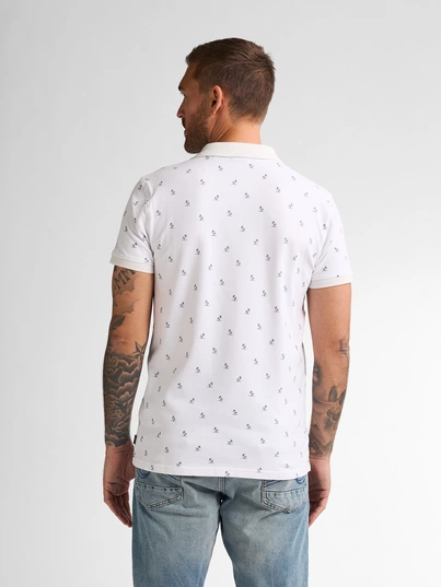 Petrol industries - Polo - Wit - M-1050-Pol921 - Men Polo Short Sleeve