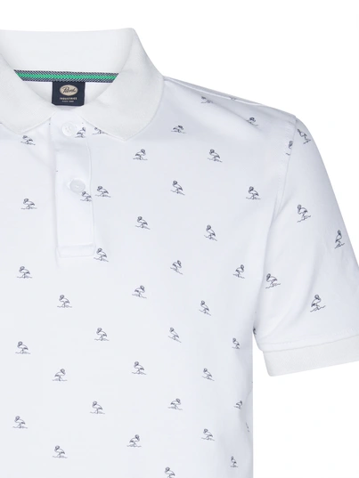 Petrol industries - Polo - Wit - M-1050-Pol921 - Men Polo Short Sleeve