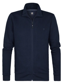 Petrol industries - Sweater vest - Donkerblauw - Men Sweater Collar Zip