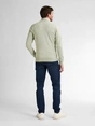 Petrol Industries - Sweater vest - Lichtgroen - Men Sweater Collar Zip - M-1050-Swc303