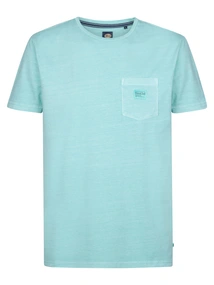 Petrol industries - T-shirt korte mouw - Aqua - M-1050-Tsr632 - Men T-Shirt SS