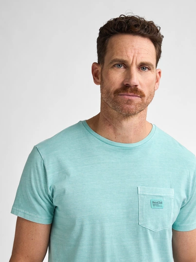 Petrol industries - T-shirt korte mouw - Aqua - M-1050-Tsr632 - Men T-Shirt SS