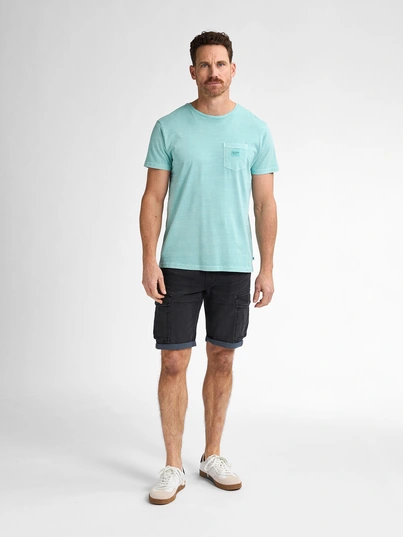 Petrol industries - T-shirt korte mouw - Aqua - M-1050-Tsr632 - Men T-Shirt SS