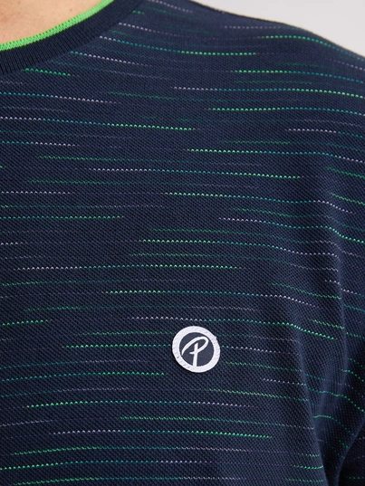Petrol industries - T-shirt korte mouw - Donkerblauw - M-1050-Tsr635 - Men T-Shirt SS