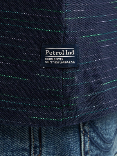 Petrol industries - T-shirt korte mouw - Donkerblauw - M-1050-Tsr635 - Men T-Shirt SS