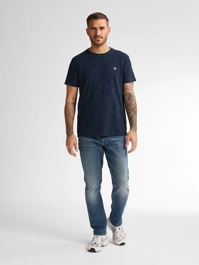 Petrol industries - T-shirt korte mouw - Donkerblauw - M-1050-Tsr635 - Men T-Shirt SS