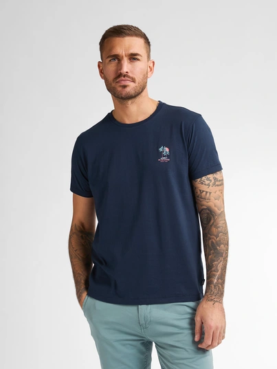 Petrol industries - T-shirt korte mouw - Donkerblauw - M-1050-Tsr644 - Men T-Shirt SS