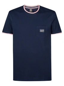 Petrol industries - T-shirt korte mouw - Donkerblauw - M-1050-Tsr645 - Men T-Shirt SS