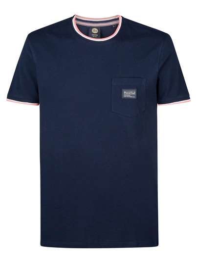 Petrol industries - T-shirt korte mouw - Donkerblauw - M-1050-Tsr645 - Men T-Shirt SS