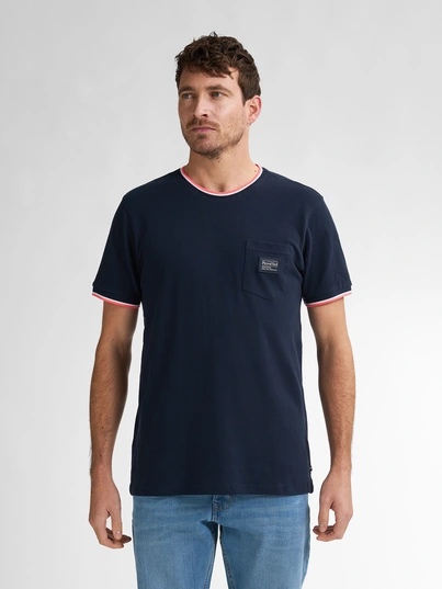 Petrol industries - T-shirt korte mouw - Donkerblauw - M-1050-Tsr645 - Men T-Shirt SS