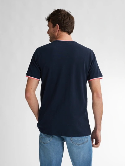 Petrol industries - T-shirt korte mouw - Donkerblauw - M-1050-Tsr645 - Men T-Shirt SS